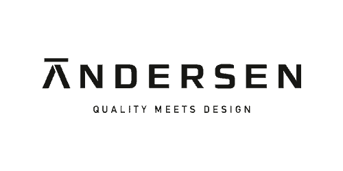 Andersen logo med slogan